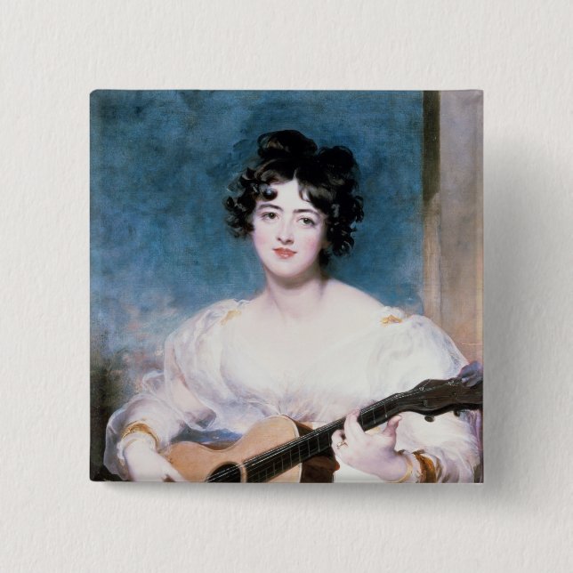 Dame Wallscourt, 1825 Button (Vorderseite)