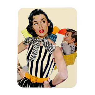 Dame Was Insulted Magnet