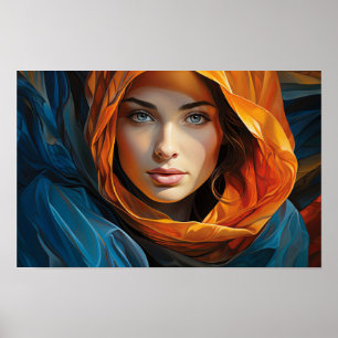 Dame Weisheit Poster