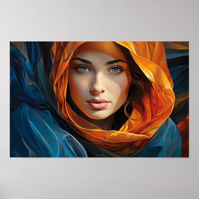 Dame Weisheit Poster (Vorne)