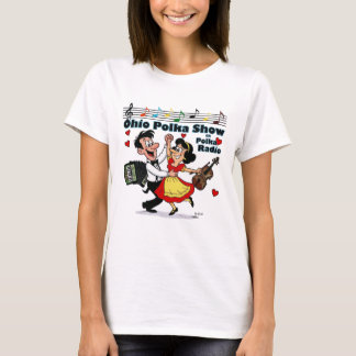 Damen 0-H-I-0 Polka T-Shirt