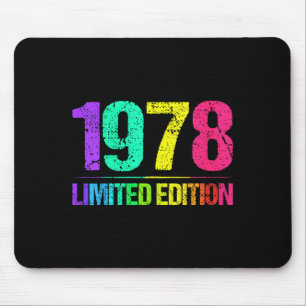 Damen 1978 Limitierte Auflage Vintage 78s Retro Vi Mousepad