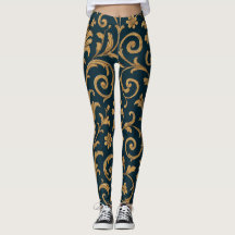 Damen-All-Over-Print-Stil-Gym- und Casual- 