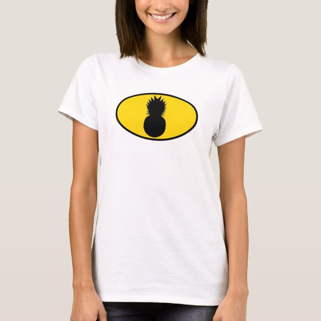 Damen-Ananas-Rächer-Trägershirt T-Shirt (Vorderseite)