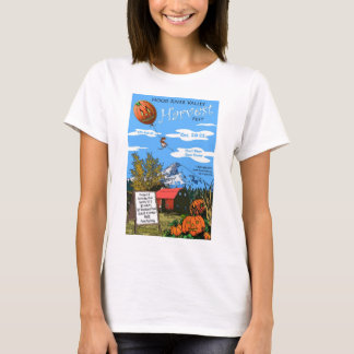 Damen-angepasstes T-Shirt in Limonem