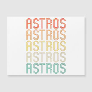 Damen Astros Magnetkarte