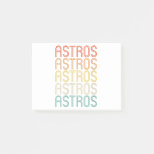 Damen Astros Post-it Klebezettel