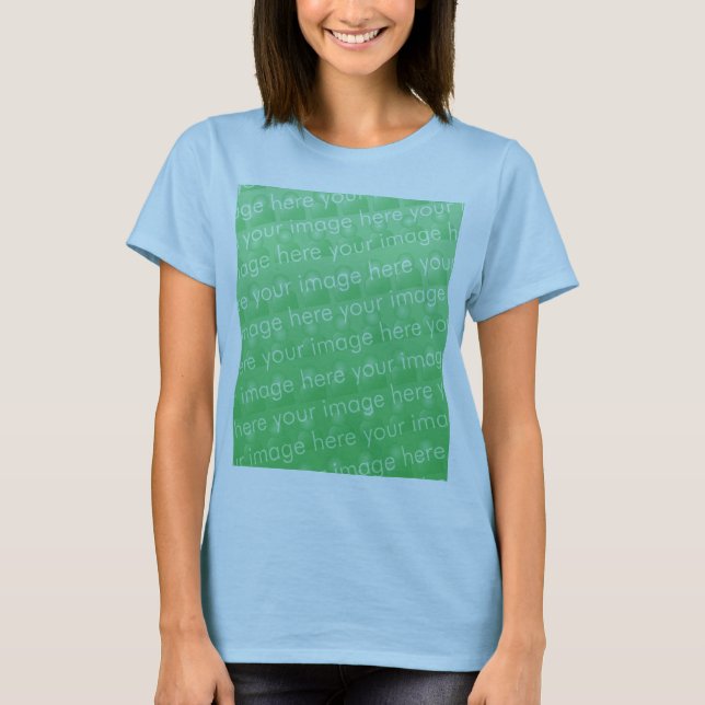 Damen-Baby - Puppe (angepasst) T-Shirt (Vorderseite)