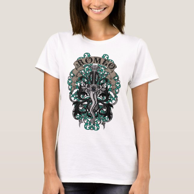 Damen-Baby - Puppe (angepasst) T-Shirt (Vorderseite)