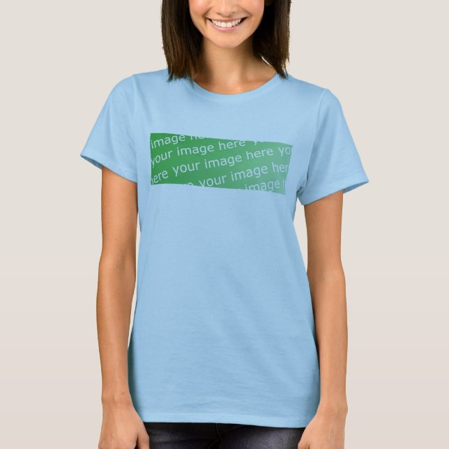 Damen-Baby - Puppe (angepasst) T-Shirt (Vorderseite)