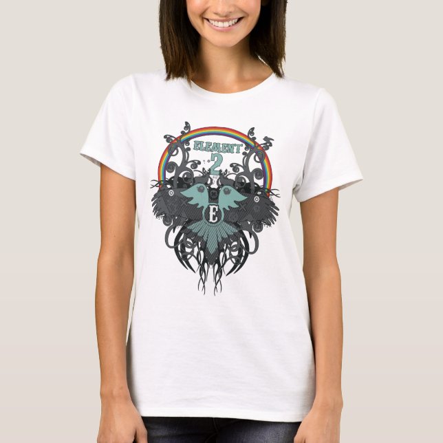 Damen-Baby - Puppe T - Shirt (Vorderseite)