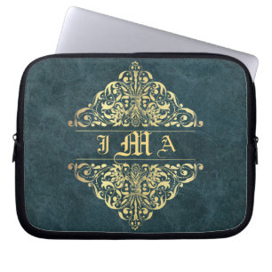 Damen-Barock-Stil-Executive-Laptop-Hülle Laptopschutzhülle