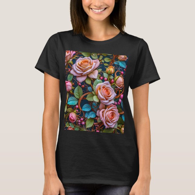 Damen Basic T-Shirt (Vorderseite)
