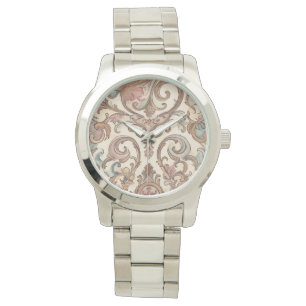 Damen beobachten, klassisches Elegant, Rose Gold M Armbanduhr
