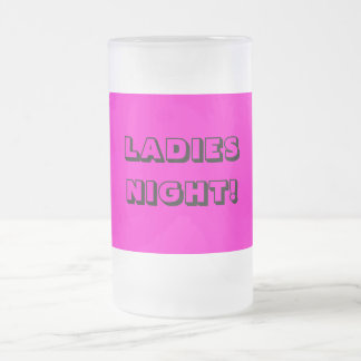 DAMEN-BIER-GLAS. PERFEKTES GESCHENK! MATTGLAS BIERGLAS