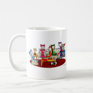 Damen-Buchgemeinschaft - Licht Kaffeetasse