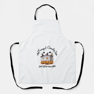 Damen Candy Just Give Me Cats lustiges Design _2 Schürze