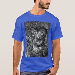 Damen DEMON BITE Vintage Zombies Untote Illustrati T-Shirt