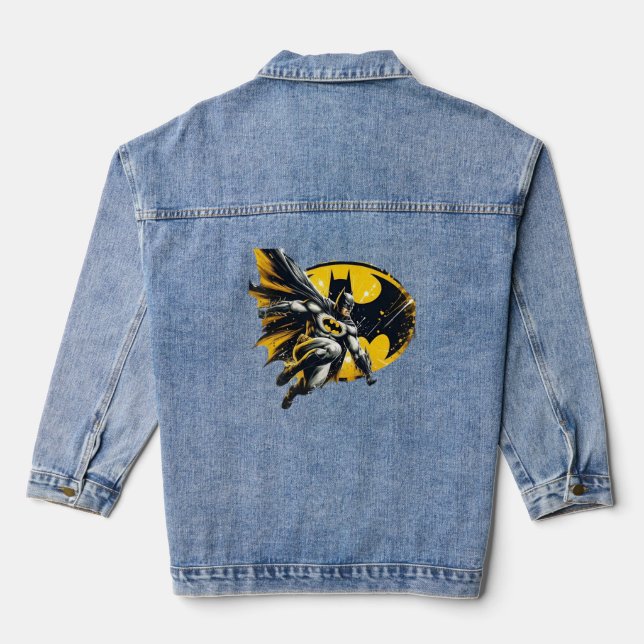 Damen-Denimjacke (Jeansjacke) Jeansjacke (Rückseite)