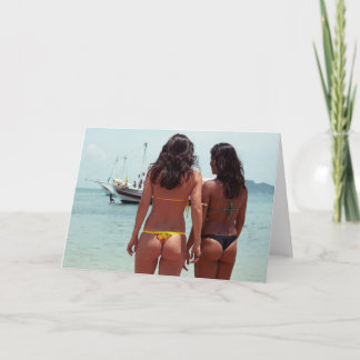 Damen der Rio-Gruß-Karte Karte