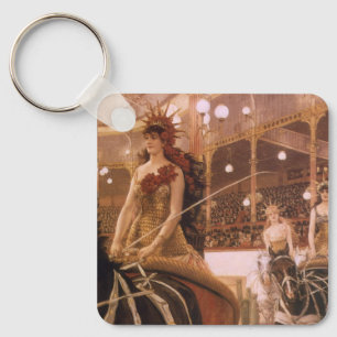 Damen der Wagen (auch bekannt als Zirkus) von Jame Schlüsselanhänger