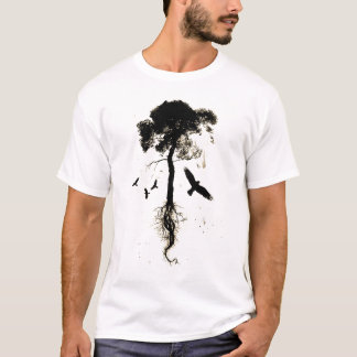 Damen, die Krähen-Shirt ermorden T-Shirt