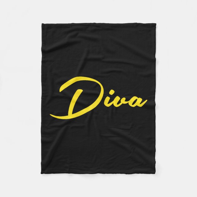 Damen Diva  Fleecedecke (Vorderseite)