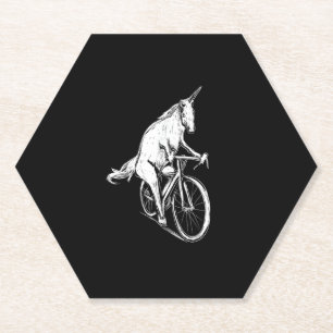Damen Einhornkleidung Fahrradverleih Geschenk Untersetzer