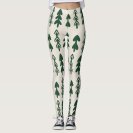 Damen-Fichtenmuster Mode-Leggings Leggings