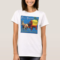 Damen-Frucht-Vagabund-T-Shirt