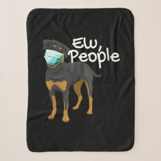 Damen Funny Dog mit einem Maskensymbol - Rottweile Sherpadecke
