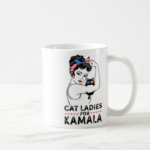 Damen Für Kamala Harris Zur Präsidentin 2024 Wahle Kaffeetasse