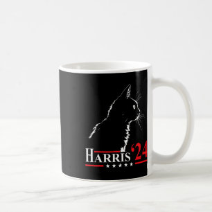 Damen für Kamala Lustige Katze 2024 Präsident Kama Kaffeetasse