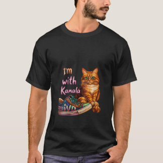 Damen für Kamala Sneakers 2024 Preside T-Shirt