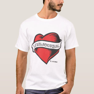 Damen getragene t (LiveJournal Tätowierung) T-Shirt