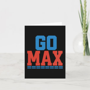 Damen Go Max Shirt! Go Max Go Big! Oder geh nach H Karte