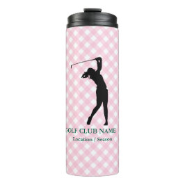 Damen-Golf-Liga-Flasche Thermosbecher
