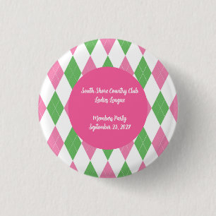 Damen-Golf-Liga-Mitglieder-Erinnerungsbutton Button