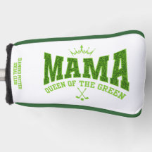 Damen Golf MAMA QUEEN DES GRÜNEN PUTTER