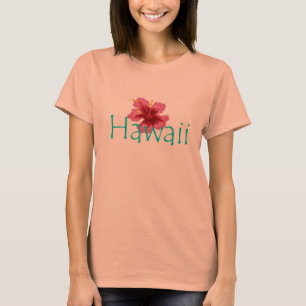 Damen Hawaii Burnout-Shirt T-Shirt