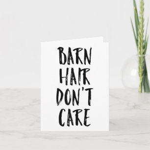 Damen im Barnhaar Dont Pflegepferd Gezeter Pferd G Karte