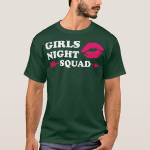 Damen in Nachtschwärmerinnen Party Damenbride1416 T-Shirt