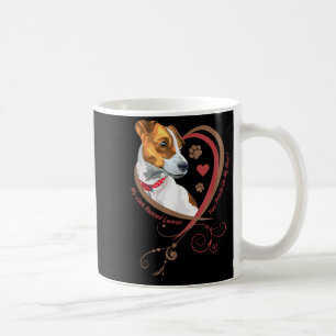 Damen Jack Russell Terrier Shirt Parson Russell T Kaffeetasse
