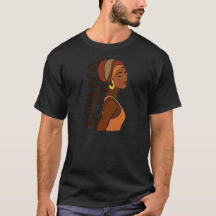 Damen Jamaika Jamaikanisches Souvenir Karibik Schw T-Shirt