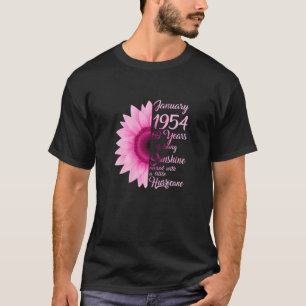 Damen Januar Mädchen 1954 TShirt 69 Jahre alt 69.