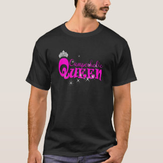 Damen Kammerische Königin Camping Königin mit Kron T-Shirt