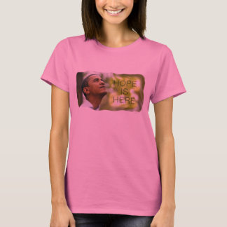 Damen-lang Sleeved Hoffnung ist hier T-Shirt