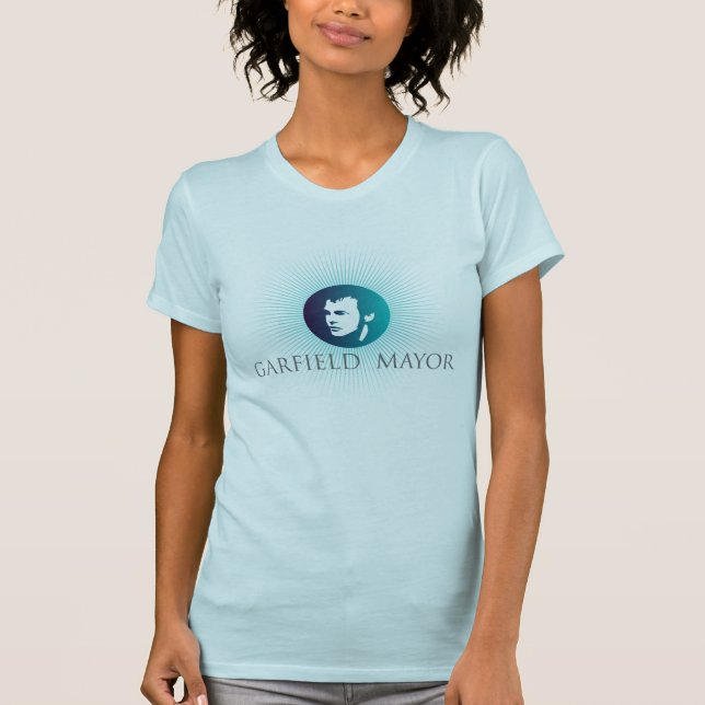 Damen-lässige Schaufel T T-Shirt (Vorderseite)