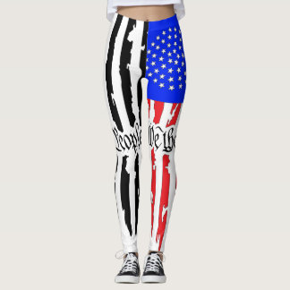 Damen Leggings Schwarz und Weiß und Farbtafel
