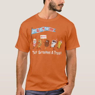 Damen-Lets-All-Goohe-Lobbyreat-Retro-Stil-T-Shirt T-Shirt